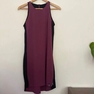 Smartwool summer dress sz S purple and black back zip excellent condition